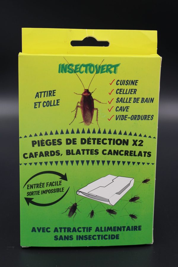 Insectovert 2 pièges à cafards