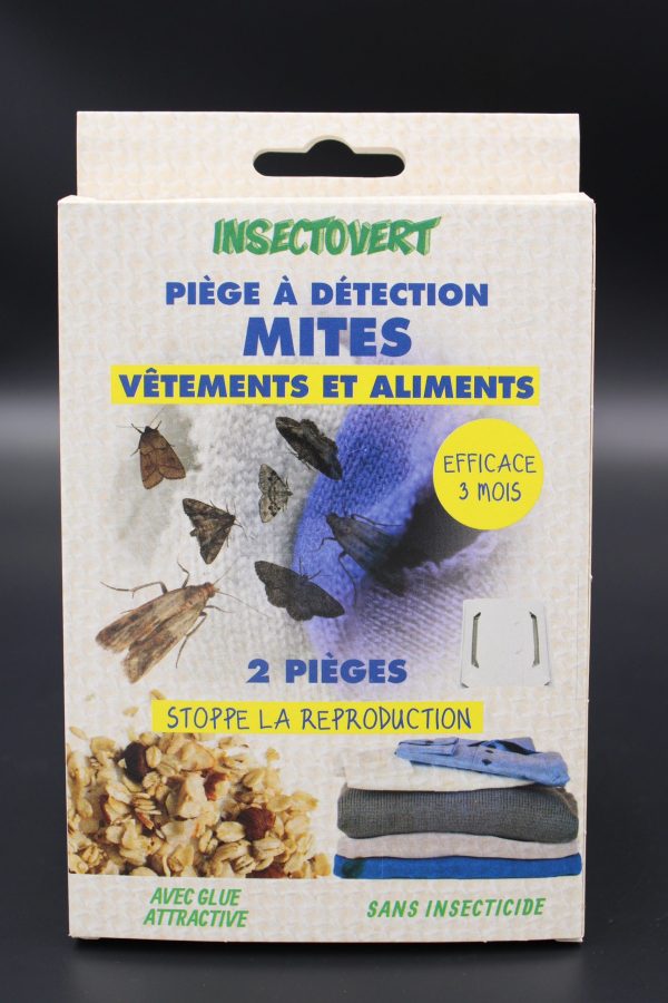 Instectovert 2 pièges à mites Vestimentaires/alimentaires