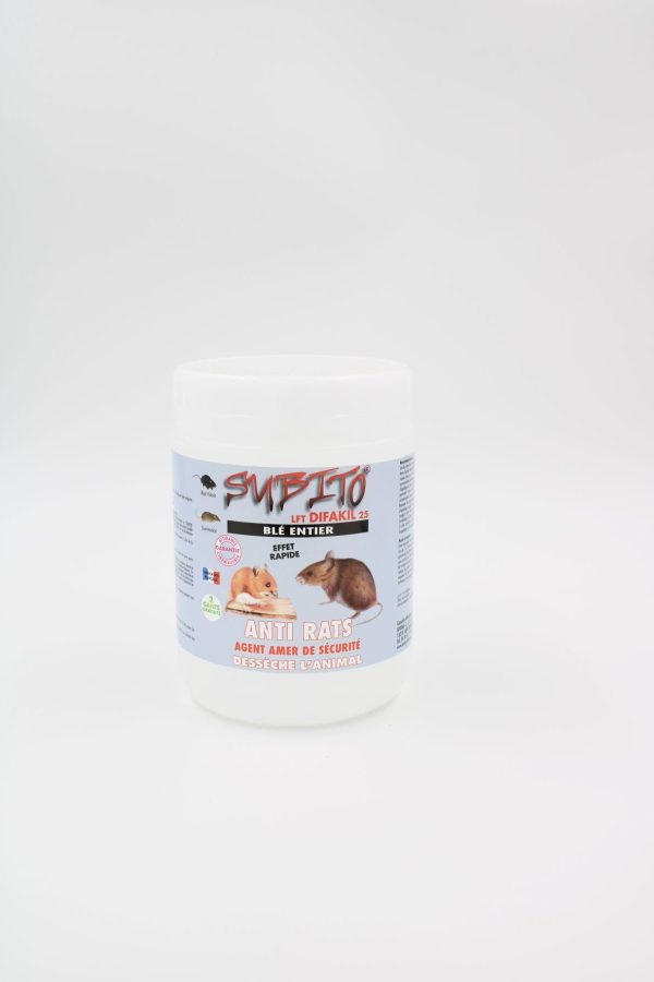 Anti rats blé entier 150g SRAT150