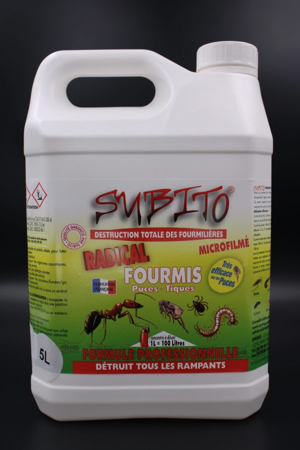 Subito fourmis micro- Insecticide concentré 5L