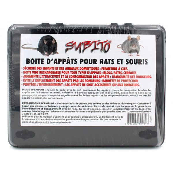 Poste D'Appâtage Rat Subito
