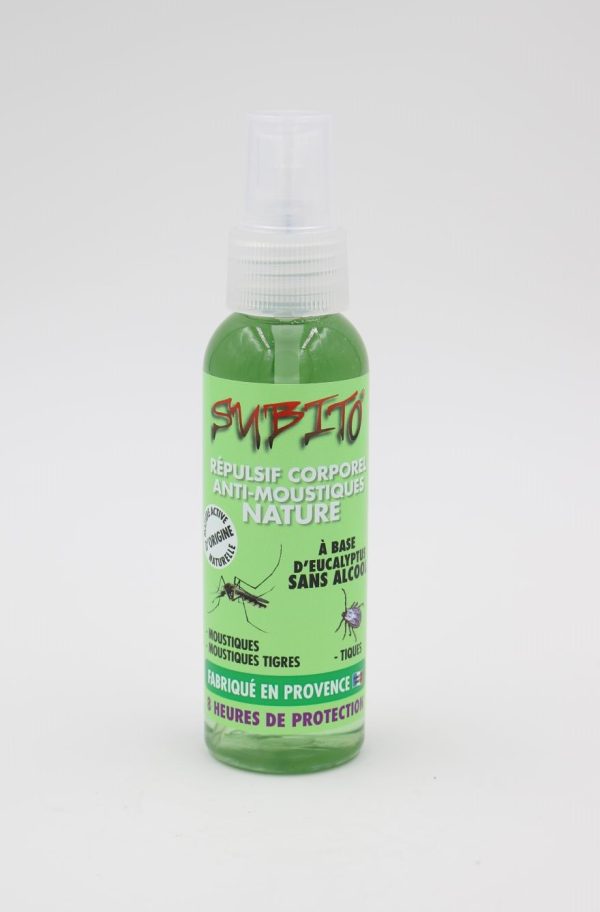 Spray corporel moustique