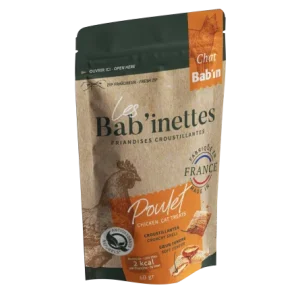 BAB'INETTES Chat Poulet 60 g