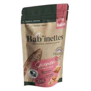 BAB'INETTES Chat Saumon 60 g